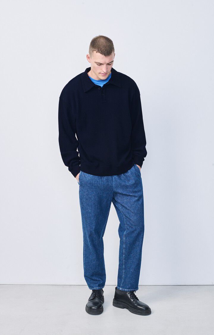  MEN'S SWEATSHIRT RYVY - NAVY