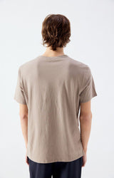 MEN'S T-SHIRT FAKOBAY - CAFE AU LAIT VIN
