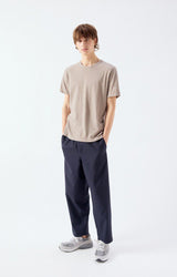 MEN'S T-SHIRT FAKOBAY - CAFE AU LAIT VIN