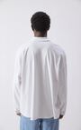 MEN'S T-SHIRT GIXY LS - BLANC COTTON