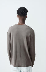 MEN'S T-SHIRT LS DEVON - ARDOISE VINTAGE