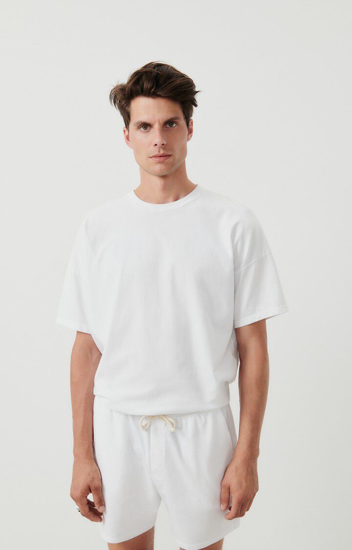  MEN'S T-SHIRT SS FIZVALLEY - BLANC