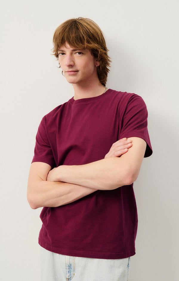  MEN'S T-SHIRT SS VUPAVILLE - BORDEAUX