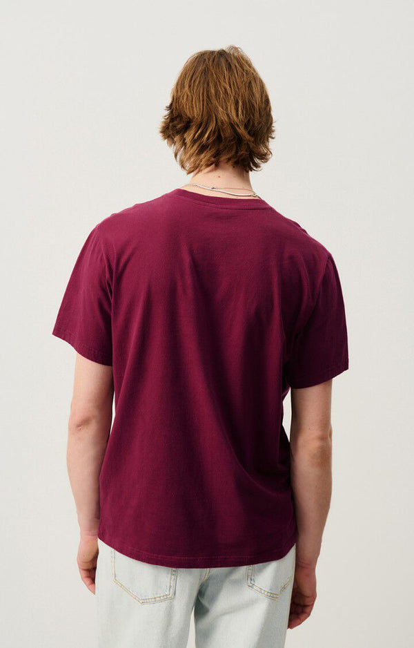  MEN'S T-SHIRT SS VUPAVILLE - BORDEAUX