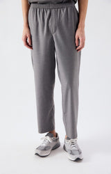 MEN'S TROUSERS YROWAY - RAYURES GRISES CHINE