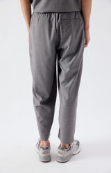 MEN'S TROUSERS YROWAY - RAYURES GRISES CHINE