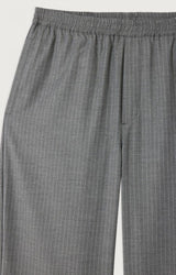 MEN'S TROUSERS YROWAY - RAYURES GRISES CHINE