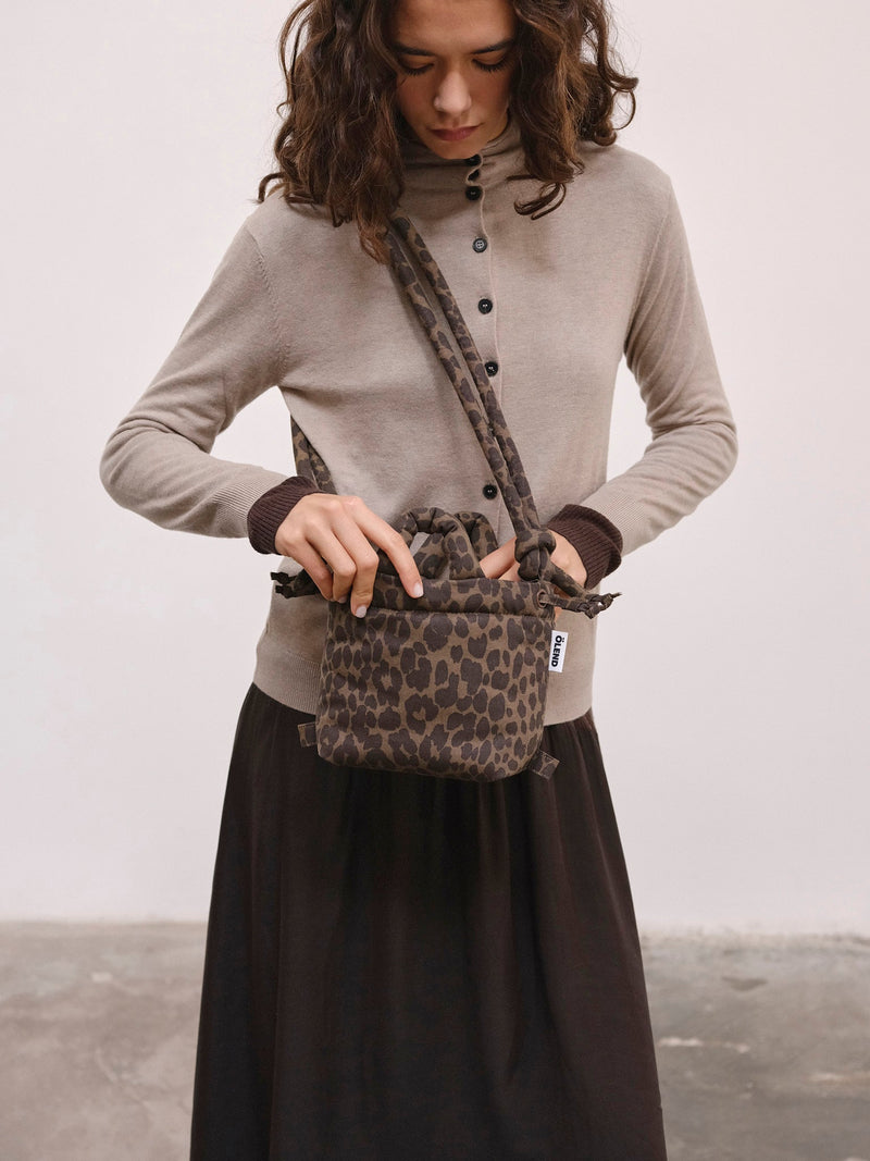 MICRO ONA SOFT BAG - LEOPARD