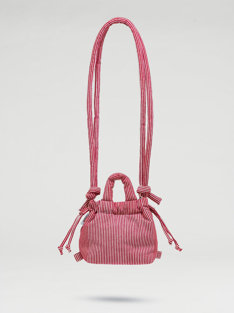 MICRO ONA SOFT BAG - RED STRIPES