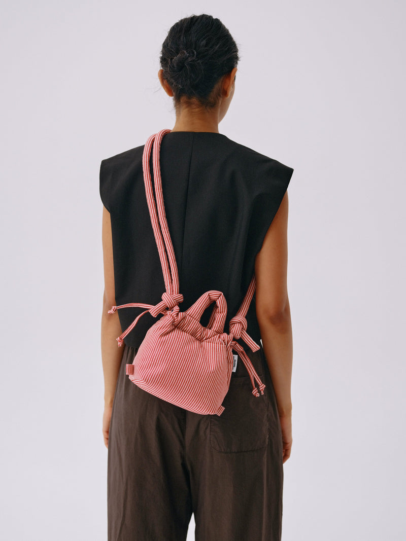 MICRO ONA SOFT BAG - RED STRIPES