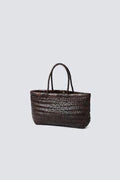 MINI FLAT GORA-DARK BROWN