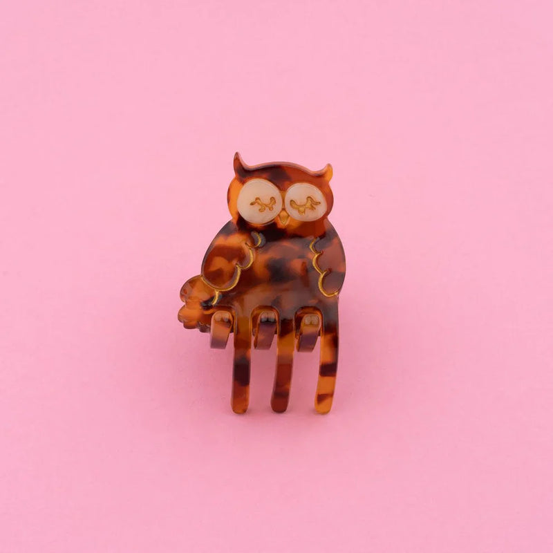 MINI OWL HAIR CLIP