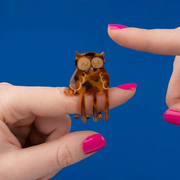 MINI OWL HAIR CLIP