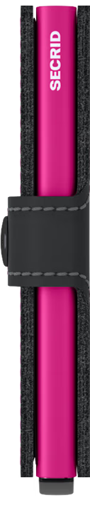 SECRID MINIWallet Matte Black Fuchsia