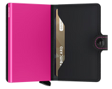 SECRID MINIWallet Matte Black Fuchsia