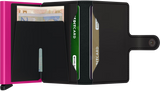 SECRID MINIWallet Matte Black Fuchsia