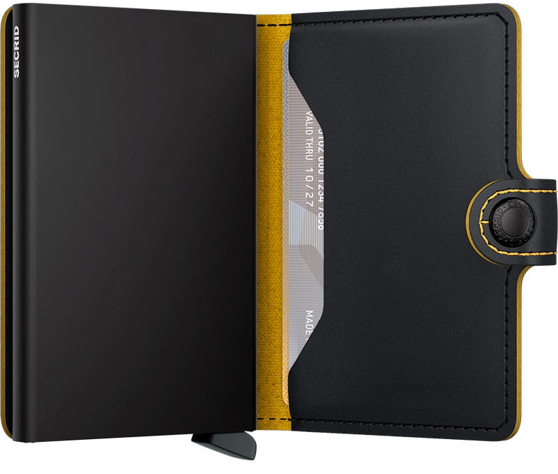 SECRID Miniwallet Matte Black Ochre