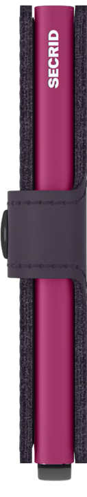 SECRID MINIWallet Matte  Dark Purple Fuchsia