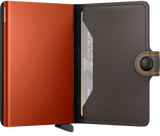 SECRID Miniwallet Matte Truffle Orange