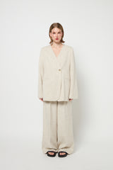 HaleyMD Blazer - Summer Sand Melange