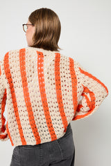 HobbsMD Cardigan - Summer Sand Flame