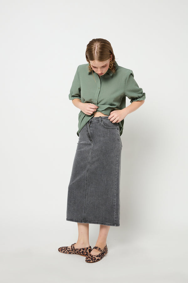 HarveyMD Skirt - Vintage Grey