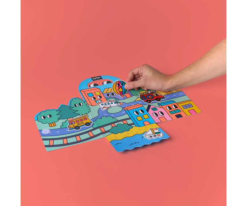 MONTESSORI STICKERS KIT - VROOM VROOM