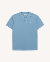 MONTGE POLO KNIT - BLUE