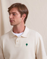 MONTGE POLO KNIT - ECRU