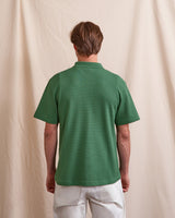 MONTGE POLO KNIT - GREEN