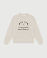 MUSEUM BY PQ CREWNECK - BONE