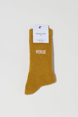 MORUE SOCK - CURRY GLITTER