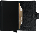 SECRID Miniwallet Veg Black Black