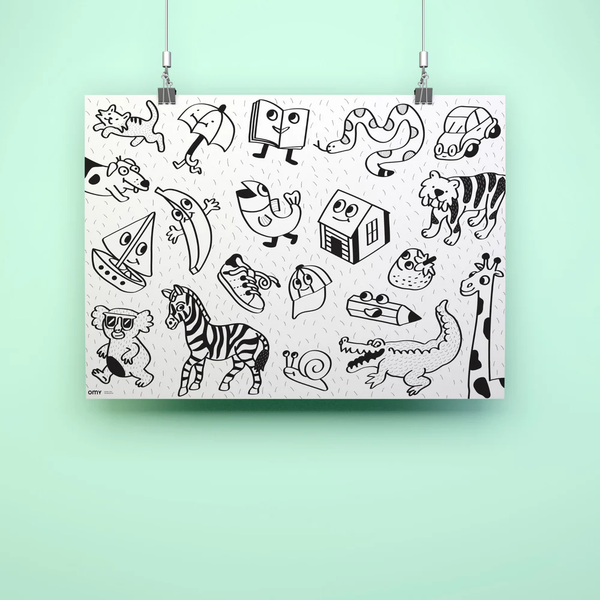 MY FIRST ART POSTER - GIANT POSTER 