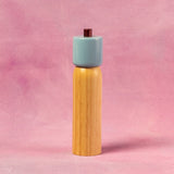 Maegen Large Salt/Pepper Grinder - Light Blue/Burgandy