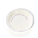  Maegen - Slogan Plate - Lilac - Welcome to the shit show 