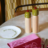  Maegen Large Salt/Pepper Grinder - Olive/Red  