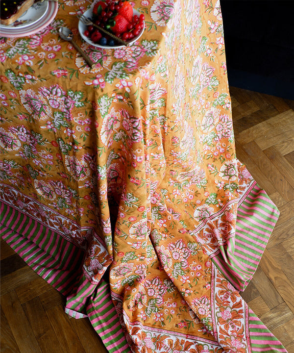 Marigold Single Throw in Tote Bag