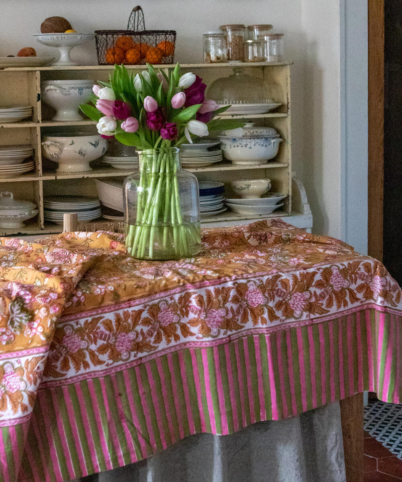 Marigold Single Throw in Tote Bag