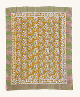 Marigold Single Throw in Tote Bag