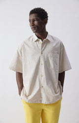 Men's shirt Tysco - LAIT D AMANDE VINTAGE