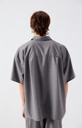 Men's top Yrowa - RAYURES GRISES CHINE