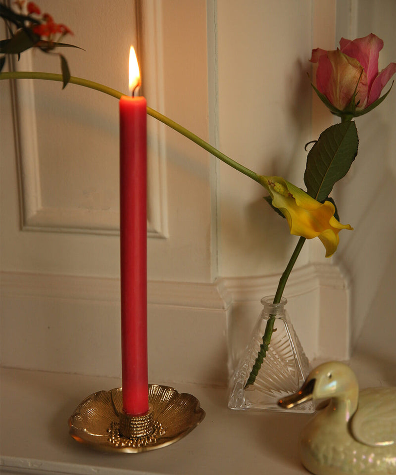 Mia Poppy Candle Holder