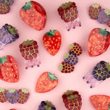 Mini Raspberry Hair Claw