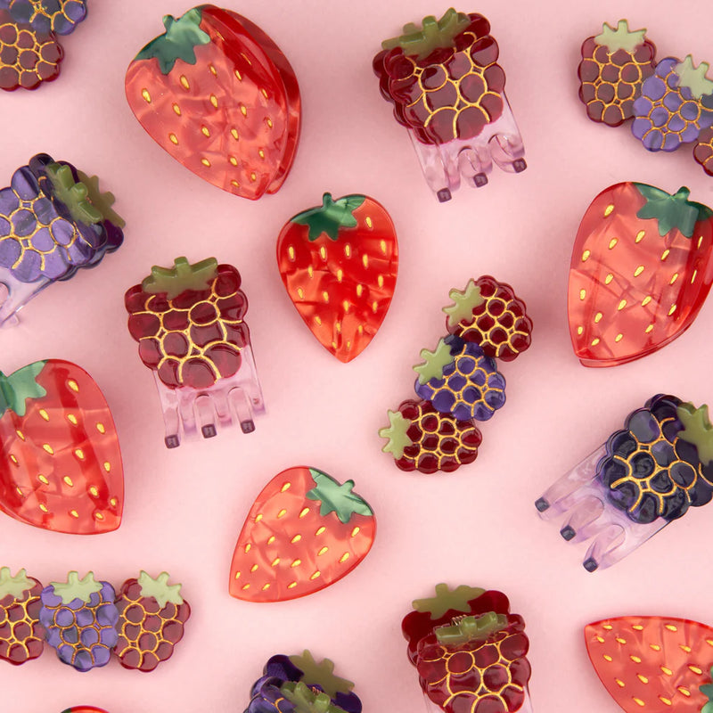 Mini Raspberry Hair Claw