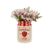 Mini Vase Strawberry Jam Red