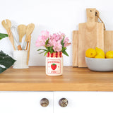 Mini Vase Strawberry Jam Red
