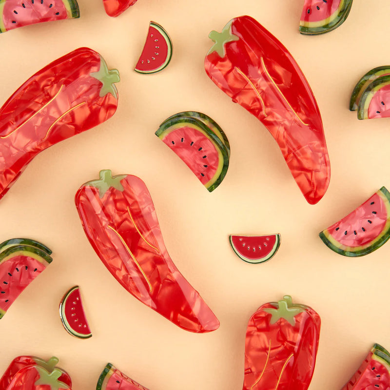 Mini Watermelon Hair Claw