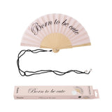 Mini hand fan ‘born to be cute’