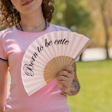 Mini hand fan ‘born to be cute’